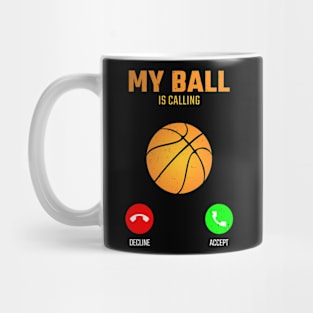 funny basketball Mug